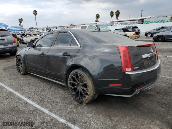 2011 Cadillac CTS Sedan with VIN 1G6DA5EY7B0132575, listed as a Copart auction lot 72469184 with 124,370 mi miles and Salvage Title. Bid and sale history available at carsss.com. Image 2.