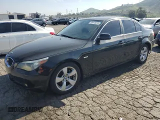 2006 BMW 5 Series 530i with VIN WBANE73526CM34545, listed as a Copart auction lot 50443515 with 78,452 mi miles and Clean Title. Bid and sale history available at carsss.com. Image 1.