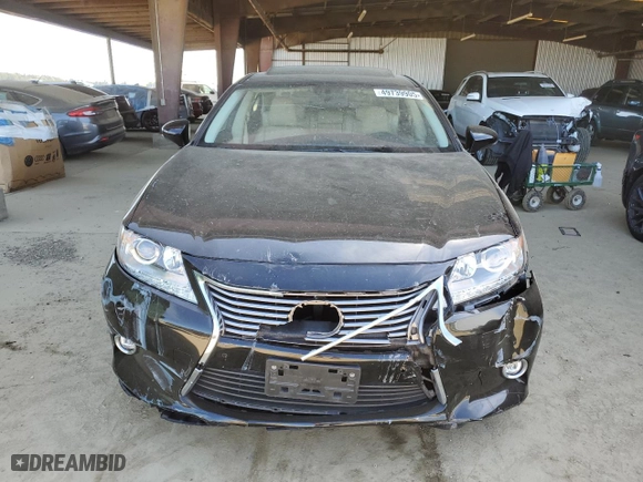 2015 Lexus ES 350 with VIN JTHBK1GG1F2181200, listed as a Copart auction lot 49739905 with NaN miles and Salvage Title. Bid and sale history available at carsss.com. Image 5.