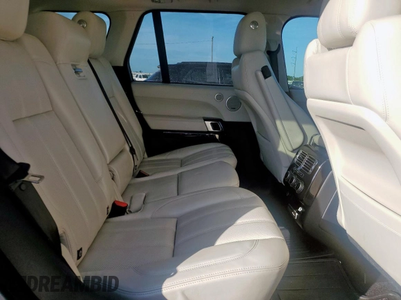 2016 Land Rover Range Rover HSE с VIN SALGS2KF2GA304823, выставлен на аукционе Copart как лот 57640415 с пробегом 51 482 миль миль и Списание • Salvage title. История ставок и продаж доступна на DreamBid. Изображение 11.