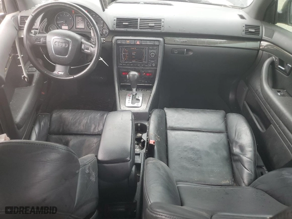2008 Audi S4 with VIN WAUUL78E78A167041, listed as a Copart auction lot 71202534 with 103,365 mi miles and Salvage Title. Bid and sale history available at carsss.com. Image 8.