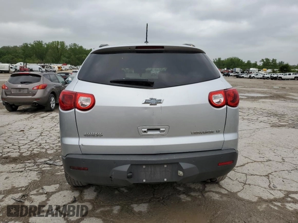 2012 Chevrolet Traverse 1LT with VIN 1GNKRGED9CJ421224, listed as a Copart auction lot 54675265 with 171,227 mi miles and Clean Title. Bid and sale history available at DreamBid. Image 6.