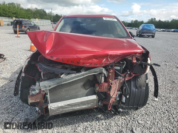 2023 Mitsubishi Eclipse Cross LE with VIN JA4ATVAA3PZ007671, listed as a Copart auction lot 58122345 with 17,834 mi miles and Salvage title. Bid and sale history available at DreamBid. Image 5.