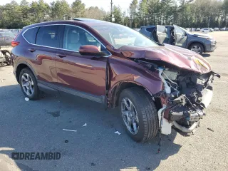 2017 Honda CR-V EX with VIN 5J6RW2H5XHL078498, listed as a Copart auction lot 48864525 with 147,138 mi miles and Salvage Title. Bid and sale history available at carsss.com. Image 4.