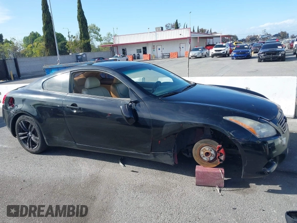 2008 Infiniti G37 Coupe Journey with VIN JNKCV64E08M128796, listed as a IAAI auction lot 41939768 with 155,835 mi miles. Bid and sale history available at carsss.com. Image 12.