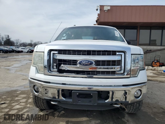 2014 Ford F-150 XL with VIN 1FTFW1EF9EKF97883, listed as a Copart auction lot 46452045 with 127,277 mi miles and Salvage title. Bid and sale history available at DreamBid. Image 5.