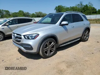 2021 Mercedes-Benz GLE 350 z VIN 4JGFB4JB9MA312678, wystawiony jako Copart lot #53376265 z przebiegiem 54 472 mil mil oraz Szkoda całkowita • Salvage title. Historia ofert i sprzedaży dostępna na DreamBid. Obrazek 1.