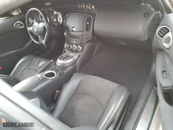 2010 Nissan 370Z Touring with VIN JN1AZ4EH0AM501175, listed as a Copart auction lot 43467215 with 102,287 mi miles and Salvage Title. Bid and sale history available at carsss.com. Image 8.
