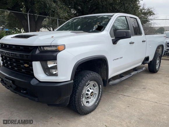 2020 Chevrolet Silverado 2500HD Work Truck with VIN 1GC2YLE72LF221996, listed as a Copart auction lot 44405525 with 145,611 mi miles and Clean Title. Bid and sale history available at carsss.com. Image 2.