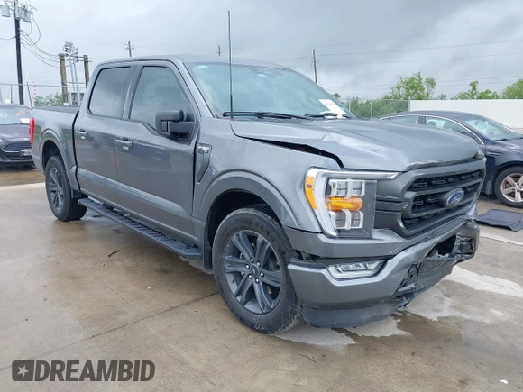 2023 Ford F-150 XL with VIN 1FTEW1C53PKD58824, listed as a IAAI auction lot 40265055 with 25,958 mi miles and . Bid and sale history available at DreamBid. Image 1.