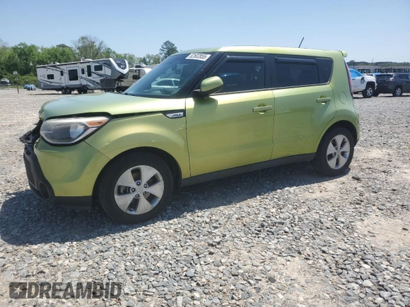 2015 Kia Soul with VIN KNDJN2A2XF7809815, listed as a Copart auction lot 52502855 with 117,425 mi miles and Salvage Title. Bid and sale history available at DreamBid. Image 1.