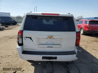 2018 Chevrolet Suburban LT with VIN 1GNSKHKCXJR115671, listed as a Copart auction lot 48954845 with 112,962 mi miles and Salvage Title. Bid and sale history available at carsss.com. Image 6.