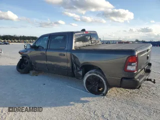 2022 Ram 1500 Lone Star with VIN 1C6RREFM0NN276944, listed as a Copart auction lot 86321034 with 26,828 mi miles and Non repairable. Bid and sale history available at DreamBid. Image 2.