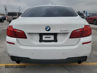 2016 BMW 5 Series 535i z VIN WBA5B1C56GG131591, wystawiony jako Copart lot #55777355 z przebiegiem 96 692 mil mil oraz Szkoda całkowita • Salvage title. Historia ofert i sprzedaży dostępna na DreamBid. Obrazek 6.