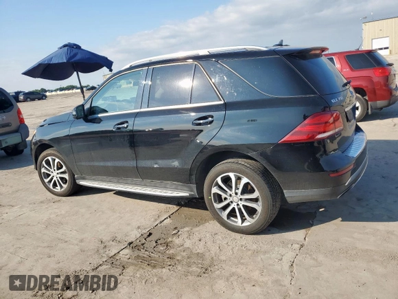 2016 Mercedes-Benz GLE 350 with VIN 4JGDA5JBXGA662373, listed as a Copart auction lot 59369875 with 178,384 mi miles and Salvage title. Bid and sale history available at DreamBid. Image 2.