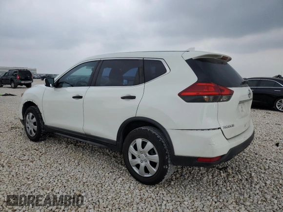 2017 Nissan Rogue S with VIN KNMAT2MT7HP558779, listed as a Copart auction lot 51852015 with 181,529 mi miles and Salvage Title. Bid and sale history available at DreamBid. Image 2.
