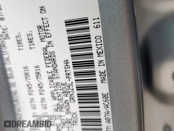 2023 Toyota Tacoma SR5 с VIN 3TMAZ5CNXPM213141, выставлен на аукционе Copart как лот 56695745 с пробегом 6 021 миль миль и Списание • Salvage title. История ставок и продаж доступна на DreamBid. Изображение 13.