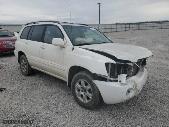2007 Toyota Highlander w/3rd Row with VIN JTEEP21A370199524, listed as a Copart auction lot 50151765 with 220,382 mi miles and Salvage Title. Bid and sale history available at carsss.com. Image 4.