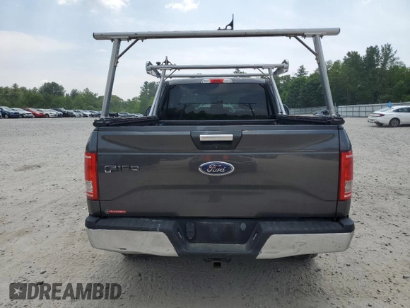 2016 Ford F-150 XLT with VIN 1FTFX1EG8GFA74825, listed as a Copart auction lot 58472655 with 112,018 mi miles and Salvage title. Bid and sale history available at DreamBid. Image 6.