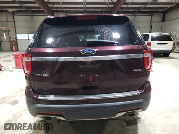 2019 Ford Explorer Limited with VIN 1FM5K8F8XKGA49935, listed as a Copart auction lot 52007355 with 44,999 mi miles and Salvage Title. Bid and sale history available at DreamBid. Image 6.