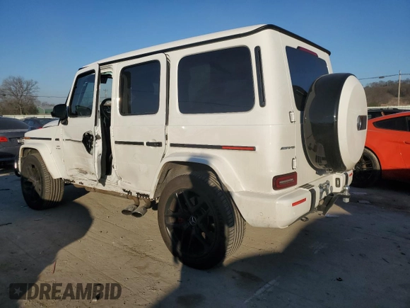 2021 Mercedes-Benz G 63 AMG with VIN W1NYC7HJ6MX394741, listed as a Copart auction lot 41465654 with Not Provided miles and . Bid and sale history available at DreamBid. Image 2.