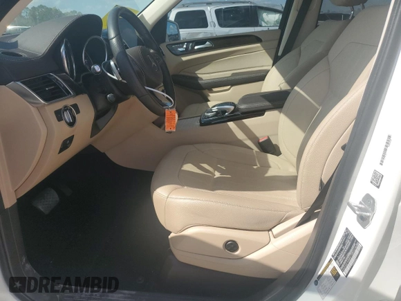 2017 Mercedes-Benz GLS 450 with VIN 4JGDF6EE9HA851724, listed as a Copart auction lot 71825474 with 38,626 mi miles and Salvage Title. Bid and sale history available at DreamBid. Image 7.