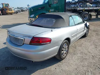 2004 Chrysler Sebring Limited z VIN 1C3EL65R64N368512, wystawiony jako IAAI lot #42313034 z przebiegiem 127 283 mil mil oraz . Historia ofert i sprzedaży dostępna na DreamBid. Obrazek 4.