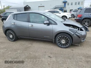 2015 Nissan LEAF S z VIN 1N4AZ0CP9FC321115, wystawiony jako Copart lot #57114655 z przebiegiem 157 924 mil mil oraz Szkoda całkowita • Salvage title. Historia ofert i sprzedaży dostępna na DreamBid. Obrazek 4.