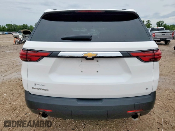 2022 Chevrolet Traverse LT Cloth z VIN 1GNERGKW1NJ188428, wystawiony jako Copart lot #60849315 z przebiegiem 24 246 mil mil oraz Szkoda całkowita • Salvage title. Historia ofert i sprzedaży dostępna na DreamBid. Obrazek 6.