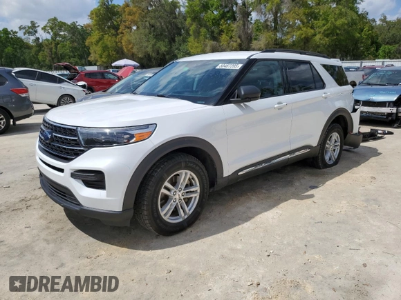 2021 Ford Explorer XLT with VIN 1FMSK8DHXMGB71249, listed as a Copart auction lot 50487395 with 100,936 mi miles and Non Repairable. Bid and sale history available at carsss.com. Image 1.