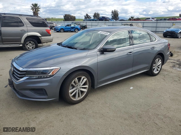2020 Volkswagen Passat 2.0T SE with VIN 1VWSA7A30LC006520, listed as a Copart auction lot 48191005 with 93,932 mi miles and Salvage Title. Bid and sale history available at carsss.com. Image 1.