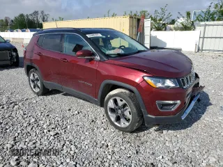 2021 Jeep Compass Limited with VIN 3C4NJDCB2MT504338, listed as a Copart auction lot 55985595 with 19,735 mi miles and Salvage Title. Bid and sale history available at DreamBid. Image 4.