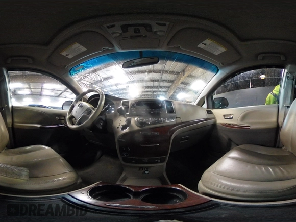 2012 Toyota Sienna XLE AAS with VIN 5TDYK3DCXCS208178, listed as a IAAI auction lot 41788262 with 329,823 mi miles and . Bid and sale history available at carsss.com. Image 19.