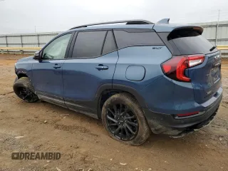 2024 GMC Terrain SLT with VIN 3GKALVEGXRL402255, listed as a Copart auction lot 58592915 with 8,998 mi miles and Salvage title. Bid and sale history available at DreamBid. Image 2.