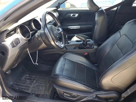 2019 Ford Mustang GT with VIN 1FA6P8CF7K5163079, listed as a Copart auction lot 56434434 with 37,377 mi miles and Salvage Title. Bid and sale history available at carsss.com. Image 7.