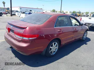 2004 Honda Accord EX with VIN 1HGCM665X4A037257, listed as a IAAI auction lot 42630108 with Not provided miles and . Bid and sale history available at DreamBid. Image 4.