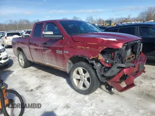 2014 Ram 1500 Tradesman with VIN 1C6RR7FT5ES132696, listed as a Copart auction lot 46034505 with 157,735 mi miles and Salvage Title. Bid and sale history available at carsss.com. Image 4.