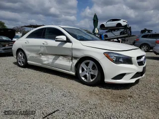 2015 Mercedes-Benz CLA-Class CLA 250 with VIN WDDSJ4EB3FN281980, listed as a Copart auction lot 51872655 with 42,518 mi miles and Salvage Title. Bid and sale history available at carsss.com. Image 4.