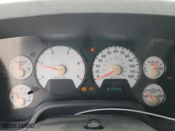2008 Dodge Ram 3500 Laramie with VIN 3D7MX48A68G240216, listed as a Copart auction lot 44444045 with 212,096 mi miles and Clean Title. Bid and sale history available at carsss.com. Image 9.