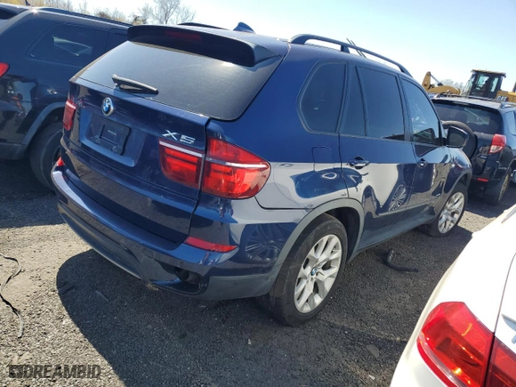 2011 BMW X5 35i with VIN 5UXZV4C55BL409215, listed as a Copart auction lot 53169885 with 166,012 mi miles and Clean Title. Bid and sale history available at carsss.com. Image 3.