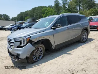 2024 GMC Terrain SLT с VIN 3GKALVEGXRL258609, выставлен на аукционе Copart как лот 60859245 с пробегом 11 682 миль миль и Списание • Salvage title. История ставок и продаж доступна на DreamBid. Изображение 1.