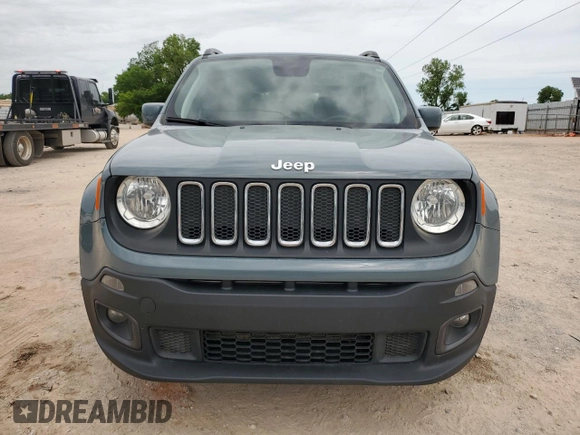 2018 Jeep Renegade Latitude with VIN ZACCJABB2JPH60991, listed as a Copart auction lot 55879785 with 109,458 mi miles and Clean Title. Bid and sale history available at carsss.com. Image 5.