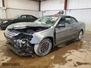 2008 Chrysler Sebring LX with VIN 1C3LC45K88N270750, listed as a Copart auction lot 52809525 with 0 mi miles and Salvage Title. Bid and sale history available at carsss.com. Image 1.