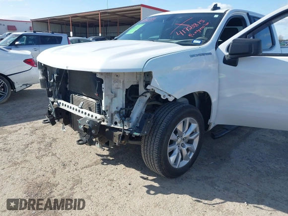 2021 Chevrolet Silverado 1500 Custom with VIN 3GCPWBEK6MG352911, listed as a IAAI auction lot 41723815 with 128,228 mi miles and . Bid and sale history available at DreamBid. Image 6.