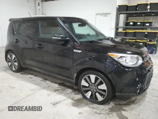 2015 Kia Soul + with VIN KNDJX3A5XF7794937, listed as a Copart auction lot 47577445 with 92,780 mi miles and Clean Title. Bid and sale history available at DreamBid. Image 4.