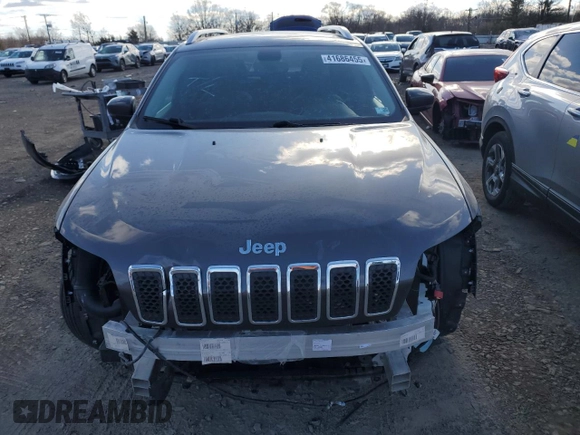 2020 Jeep Cherokee Limited with VIN 1C4PJMDN4LD534379, listed as a Copart auction lot 41686455 with 59,695 mi miles and Salvage title. Bid and sale history available at DreamBid. Image 5.