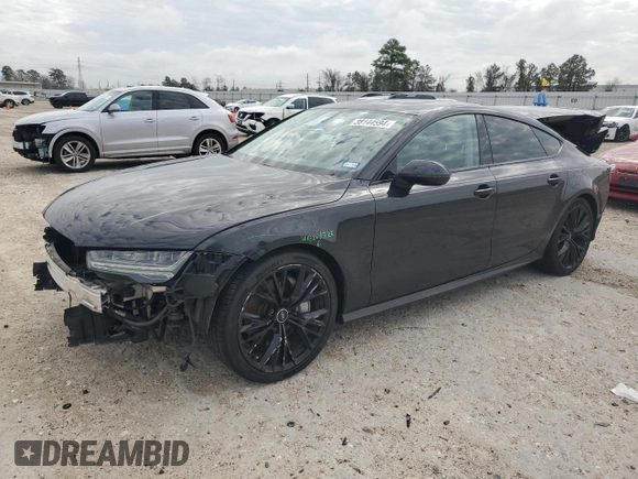2016 Audi A7 3.0 Premium Plus with VIN WAUWGAFC2GN156855, listed as a Copart auction lot 38144594 with 85,049 mi miles. Bid and sale history available at carsss.com. Image 1.