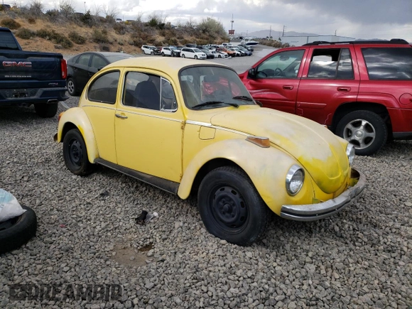 1973 Volkswagen Beetle with VIN 1332155694, listed as a Copart auction lot 74152684 with 48,179 mi miles and Clean Title. Bid and sale history available at DreamBid. Image 4.