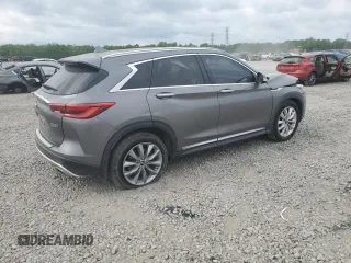 2019 Infiniti QX50 Essential z VIN 3PCAJ5M10KF144752, wystawiony jako Copart lot #53384075 z przebiegiem 89 146 mil mil oraz Szkoda całkowita • Salvage title. Historia ofert i sprzedaży dostępna na DreamBid. Obrazek 3.