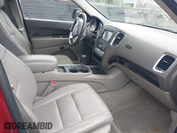 2013 Dodge Durango Crew with VIN 1C4RDJDGXDC614275, listed as a IAAI auction lot 42595022 with 171,260 mi miles and . Bid and sale history available at DreamBid. Image 5.